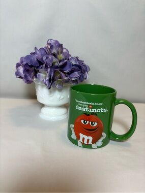 M&M’s coffee mug, double sided